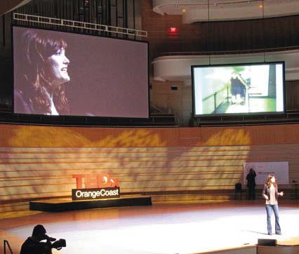 Выступаю на конференции TEDx Orange Coast