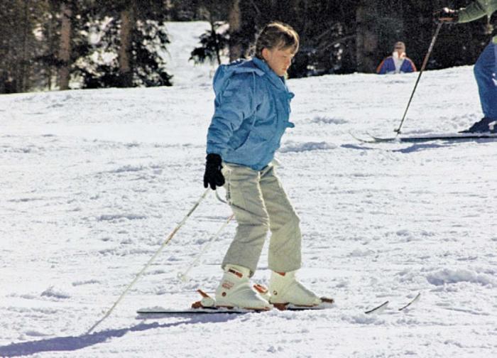 Я всегда любила снег, но так и не научилась хорошо кататься на лыжах