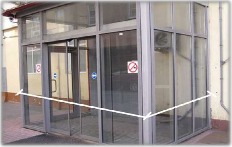 Тамбуры с автоматическими (раздвижными) дверями для инвалидов
