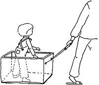 Как можно тренировать ребенка сохранять равновесие в положении стоя