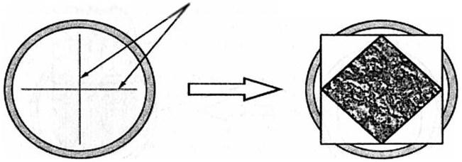 Схема крестообразного рассечения твердой мозговой оболочки и создания ее операционного дефекта